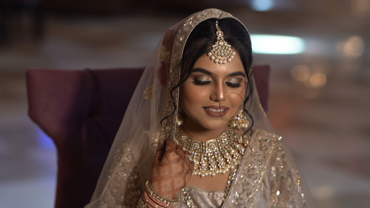 Bridal beauty portrait